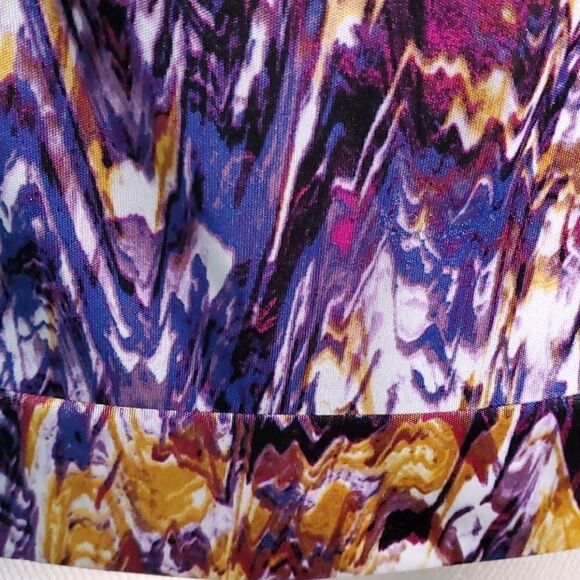 ALFANI sleevless top, p/medium purple/gold. Beautiful colors. - Picture 3 of 7